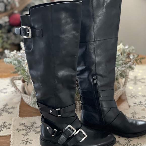 Aldo Leather Tall Boots - Picture 3 of 6